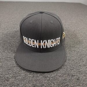 adidas Men's grey Hat with Gold and white Embroidery